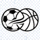 足球篮球网站Logo图标